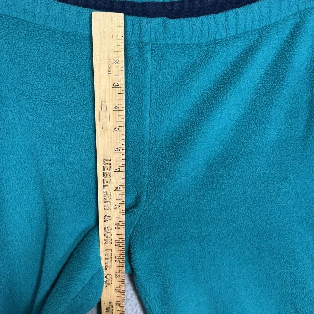Vintage Patagonia Sweatpants Mens Large Green Fleece Stretch Joggers 90s Hiking